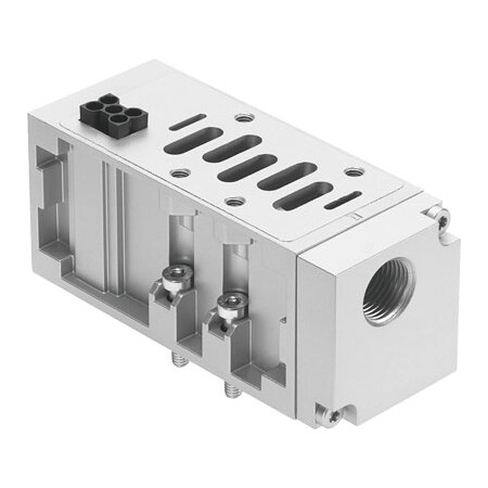 Festo Vertical Pressure Supply Plate VABF-S2-2-P1A3-G12 VABF-S2-2-P1A3-G12